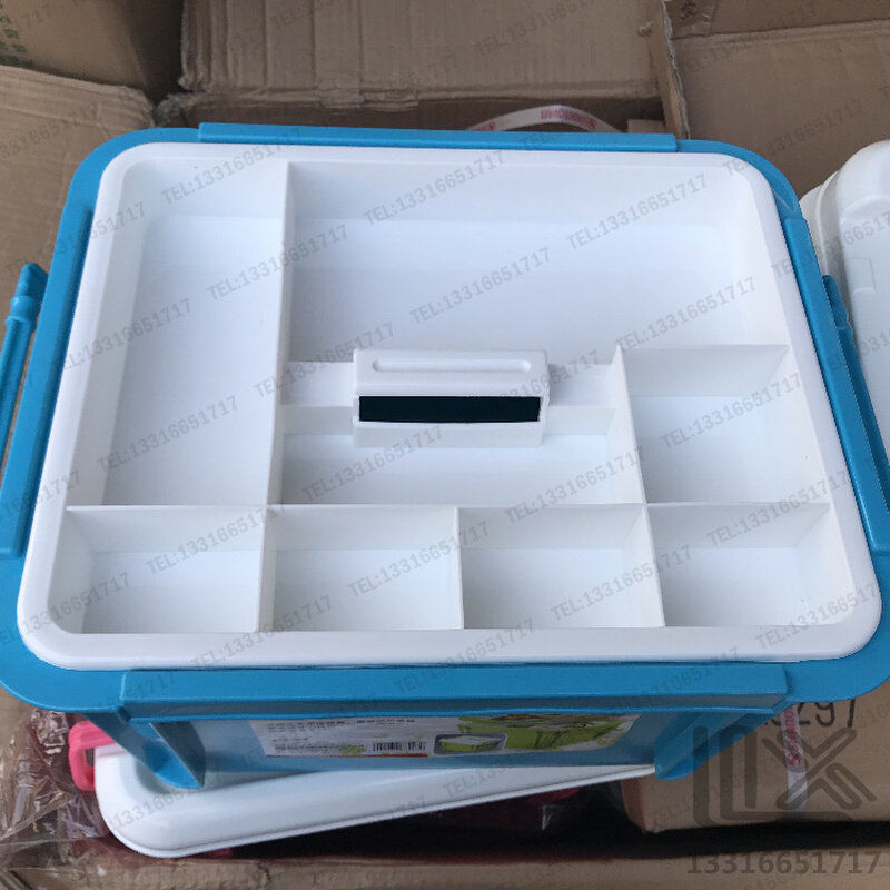 。特加厚大号 保健箱 医药箱 收纳箱 周转箱 储物箱 塑料箱带盖隔