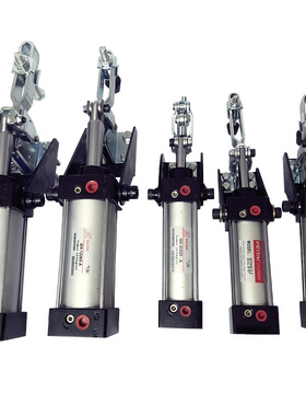 。气动式快速夹具夹紧器GH12130A工装气缸动工具夹HSCS101A 12265