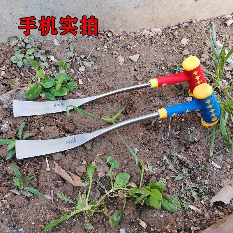 挖蒜铲剜出蒜铲农用挖野菜拔草挖药材蚯蚓种花种菜不锈钢园艺铲子