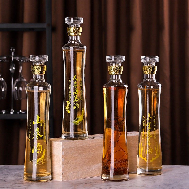 泡酒玻璃瓶人参泡酒瓶海马养生泡酒瓶一斤装空瓶密封容器高档加厚,厨房/烹饪用具,泡酒瓶,淘宝优惠券,粉丝福利购,淘宝优惠卷