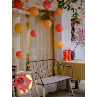 新年灯笼元宵氛围布置挂饰蛇年春节红色灯笼2025新款过年装饰挂件