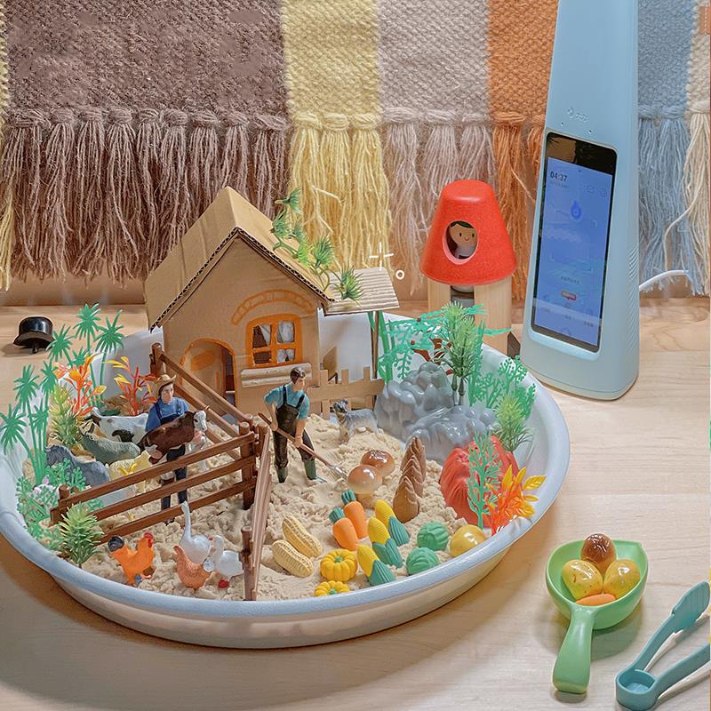 感官盆蒙氏早教益智玩具训练儿童游戏道具收纳游戏景观装饰男女孩