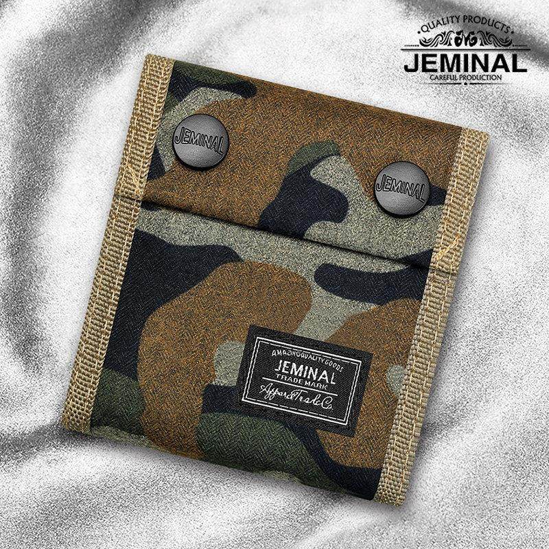 男超薄帆布短款搭扣迷彩钱包学生软布短夹男生零钱位驾驶证短钱夹