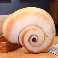 Cartoon imitation shell throw pillow plush toy, starfish abalone doll, sleeping pillow doll, birthday gift thumbnail 6