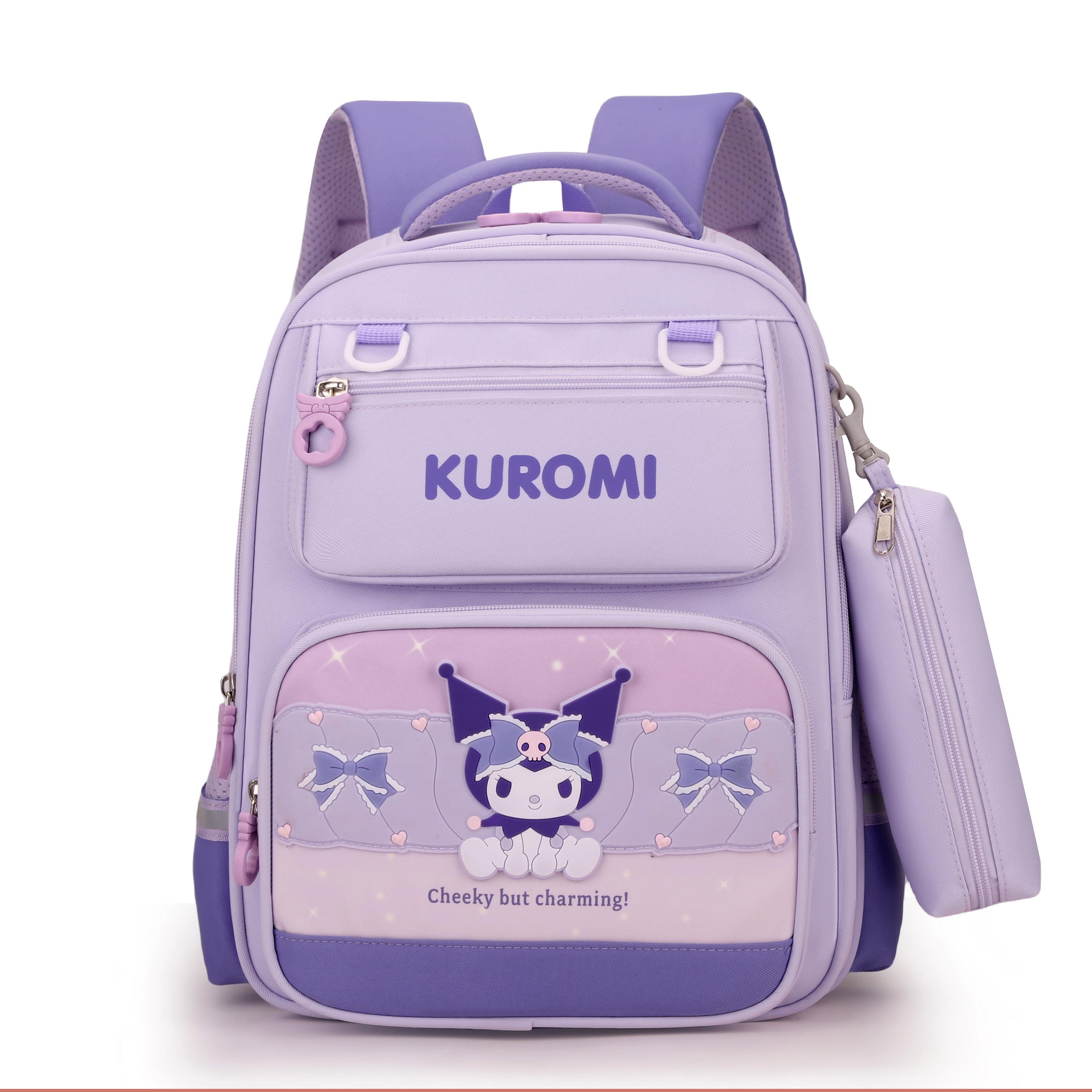 一二年级可爱女孩书包防滑轻便库洛米女童2025新款小学生背包男孩