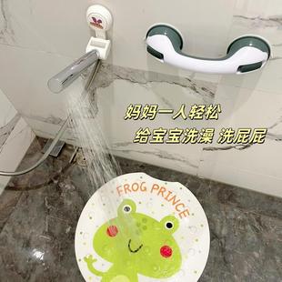 儿童扶手浴室洗澡扶手宝宝站立淋浴扶手家用吸盘墙壁防滑安全把手
