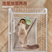 挂式 悬猫碗狗碗挂笼碗盆双碗自动饮水狗碗宠物碗水盆防打翻食盆狗