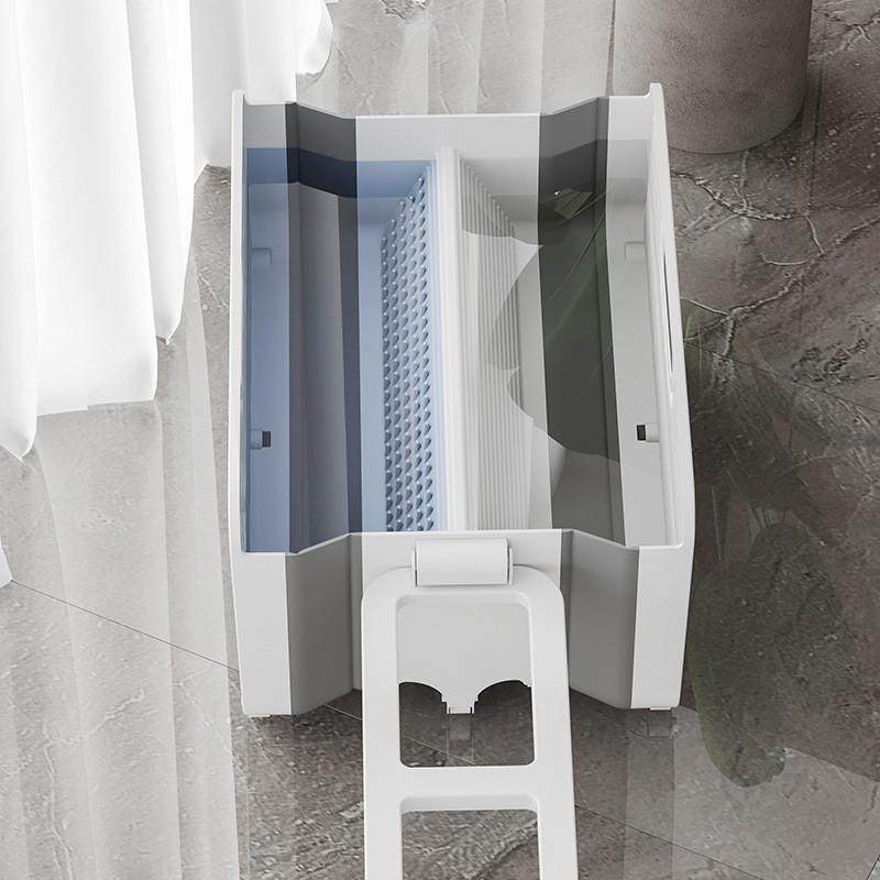 可折叠长方形拖把桶搓洗胶棉拖把平板拖布清洗筒家用手提清洁水桶,家庭/个人清洁工具,拖把桶,淘宝优惠券,粉丝福利购,淘宝优惠卷