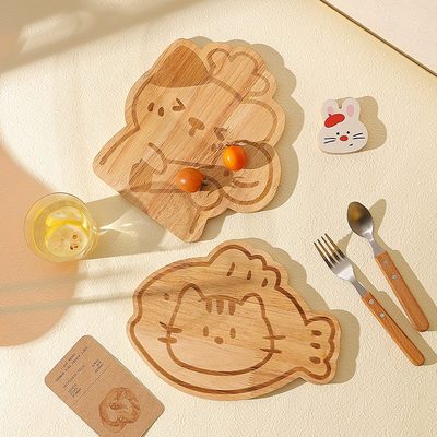 创意卡通实木菜板可爱水果砧板厨房家用切菜板小号案板儿童辅木板