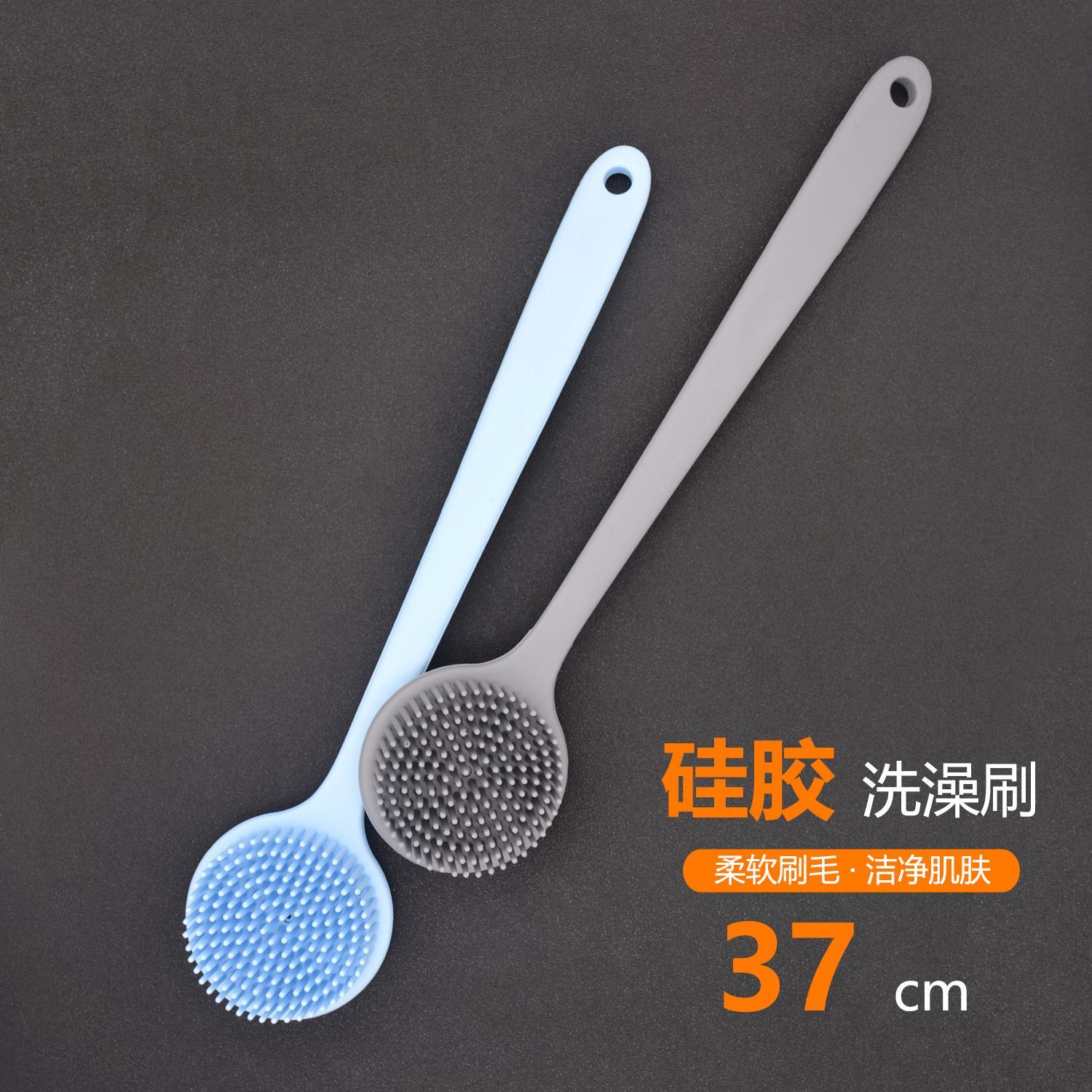 硅胶洗澡刷搓澡神器刷背长柄沐浴刷搓背不求人强力搓泥后背搓澡巾