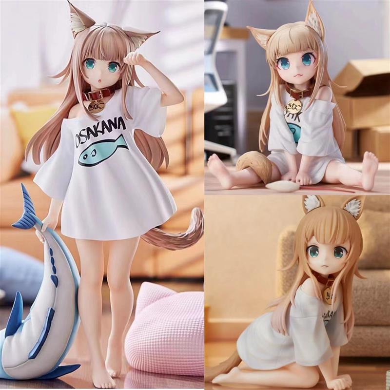 汽车摆件手机架坐姿美少女车内装饰可爱桌面主机壳玩偶车载摆件