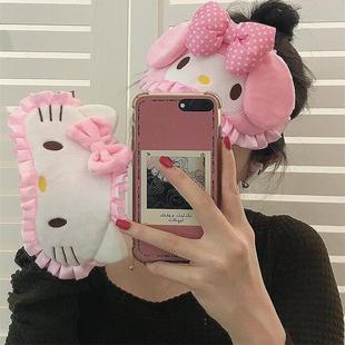 可爱kt猫眼罩少女心卡通遮光睡眠眼罩学生午休睡觉眼罩