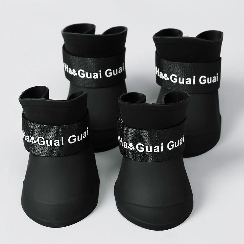 夏天防水小狗狗雨鞋狗狗鞋子宠物柯基泰迪比熊法斗幼犬狗脚套春夏