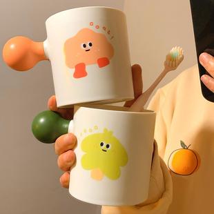 高颜值洗漱杯可爱家用宿舍牙刷杯子漱口杯情侣学生创意牙具牙缸杯