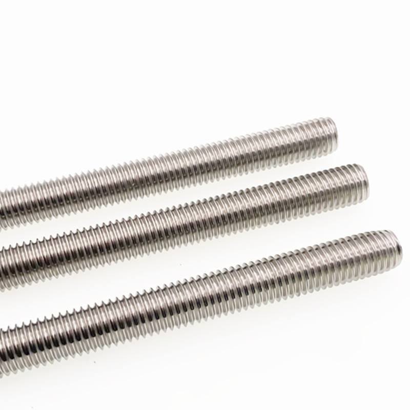 304不锈钢牙条反牙螺柱反丝扣s全牙通丝左牙螺杆M8M10M12M14M16M2