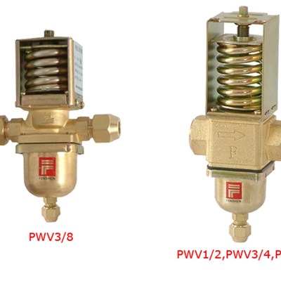 冷冻雪花制冰机调节水阀东贝万利多奉申PWV1/2G冷凝压力调节阀