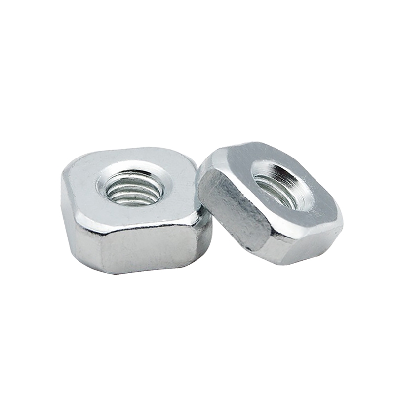 方块螺母方形四方螺母螺帽卡槽y加厚滑块四角边片形母长方型螺母