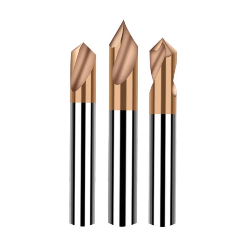 钢用定点钻60度90度120倒角刀钨钢铣刀合金定心钻定位钻中心钻头