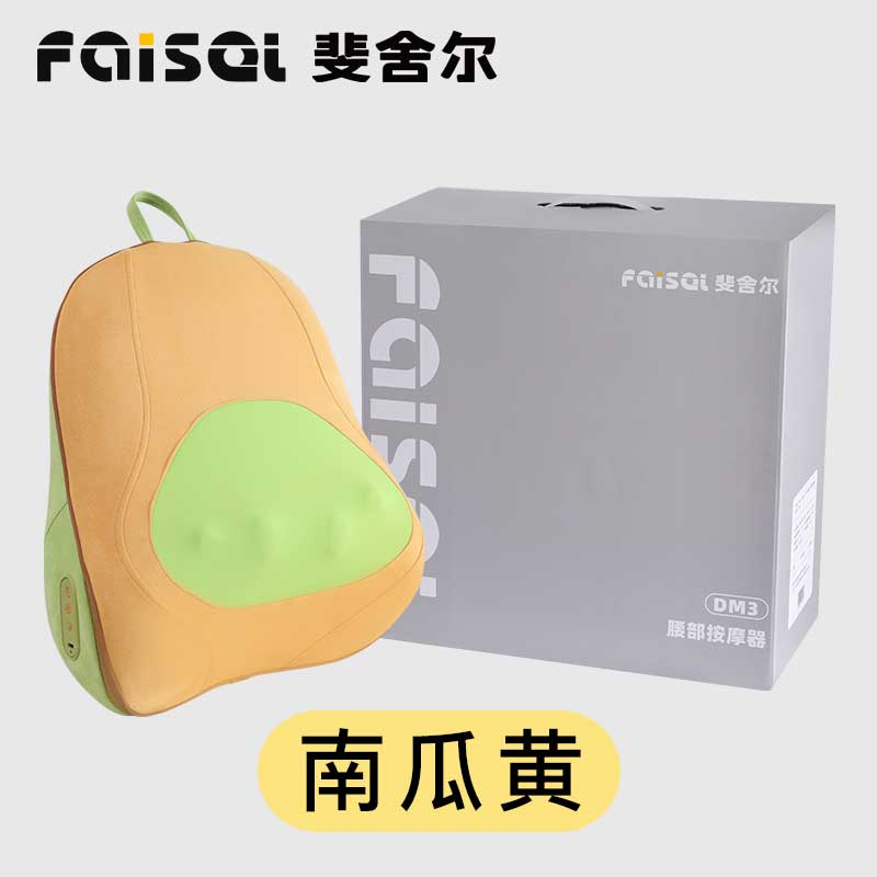 母亲节礼物 斐舍尔腰部按摩仪器全身颈椎背部颈部靠垫肩颈按摩枕