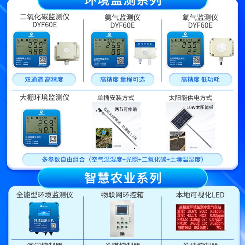 大昱丰温a度记录仪养殖大棚远程温湿度计冰箱冷库温度冷藏车温控
