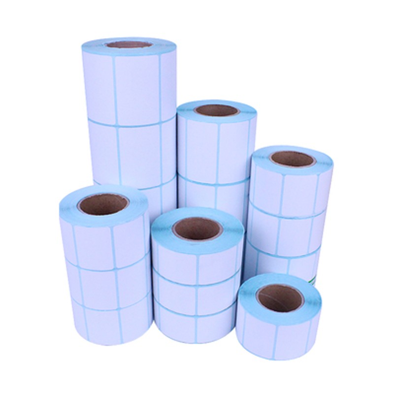 单防热敏条码纸4030 不干胶印纸标签纸超市电子称纸40*30*800