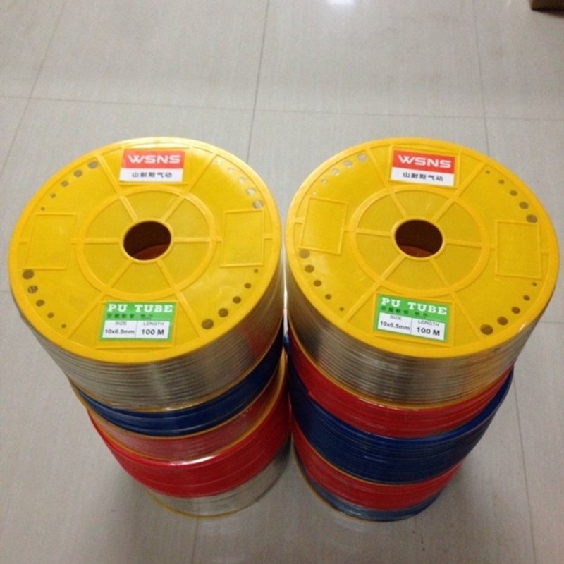 山耐斯进口气管PU管高压空压机软管4*2.5 6*4 8*5 10*6.5 12*8