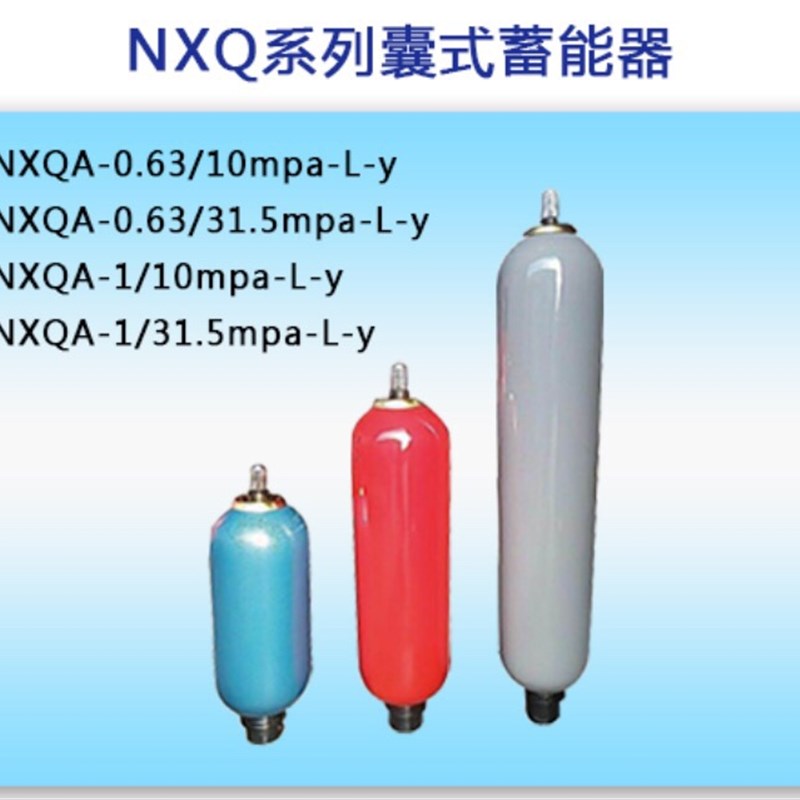 蓄能器稳定压力液压囊式储存罐 NXQ-A-10/31.5-L-Y NXQ奉化储能器