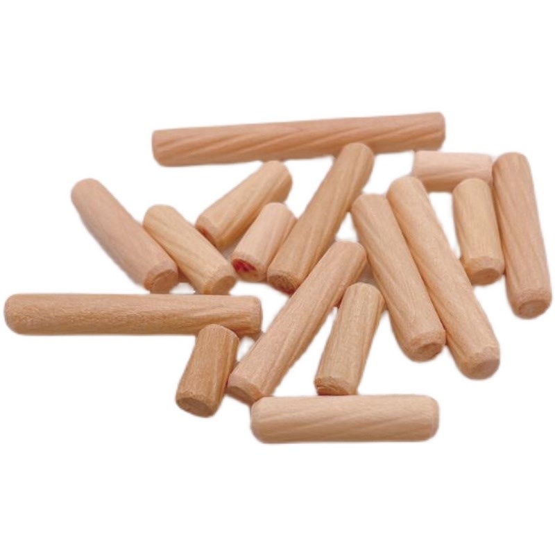 荷木家具木楔子木塞子膨胀木钉木销子木肖 圆木榫木梢木针木栓5mm