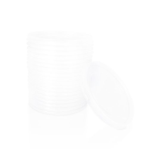 耐高温115/116mm圆形一次性PP食品级外卖保鲜打包纸汤碗塑料盖子