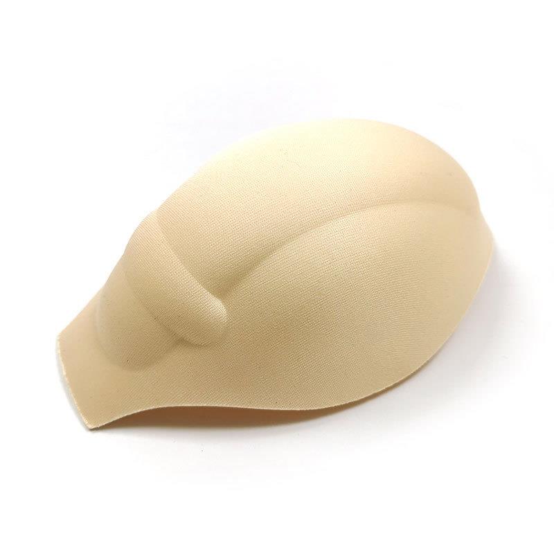 3D罩杯立体显大凸饱满内裤泳裤通用防尴尬海绵伪娘护垫