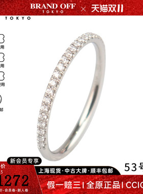 中古二奢「9.5新」进口商品HARRYWINSTON极细微密钉镶嵌钻石戒指