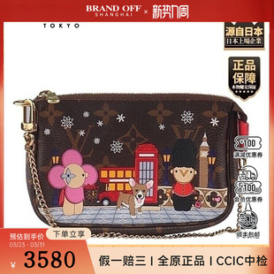 MINI 路易威登 POCHETTE老花迷你手提包 VUITTON 「9.0新」LOUIS