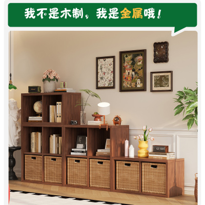 焕菱卡莱克自由组合落地格子柜