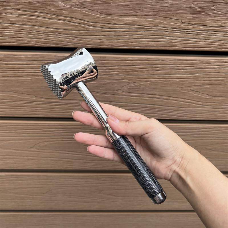 双面敲肉锤304不锈钢砸牛排锤子神器厨房打猪肉断筋嫩肉针松肉锤,厨房/烹饪用具,敲肉锤,淘宝优惠券,粉丝福利购,淘宝优惠卷