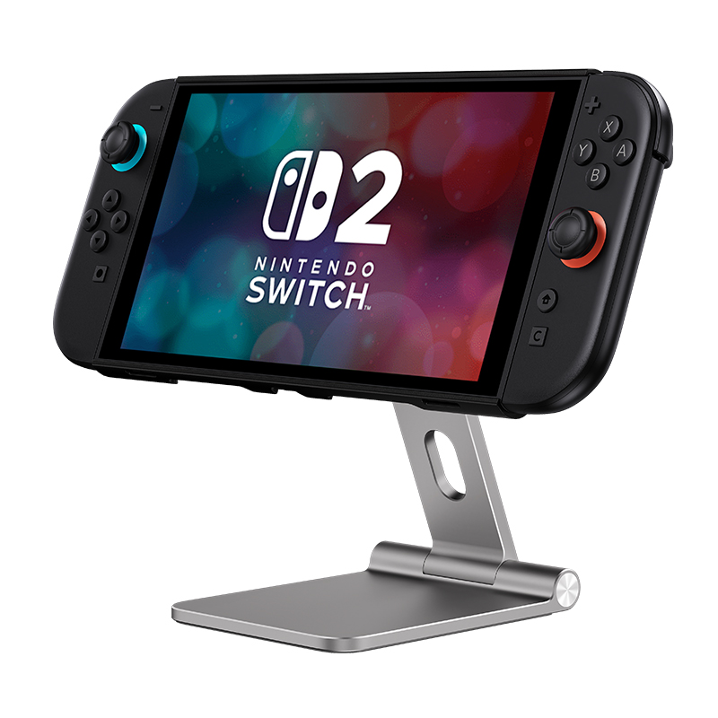 任天堂Switch2代全铝合金磁吸MagSafe支架iPhone16Rog Ally Steam