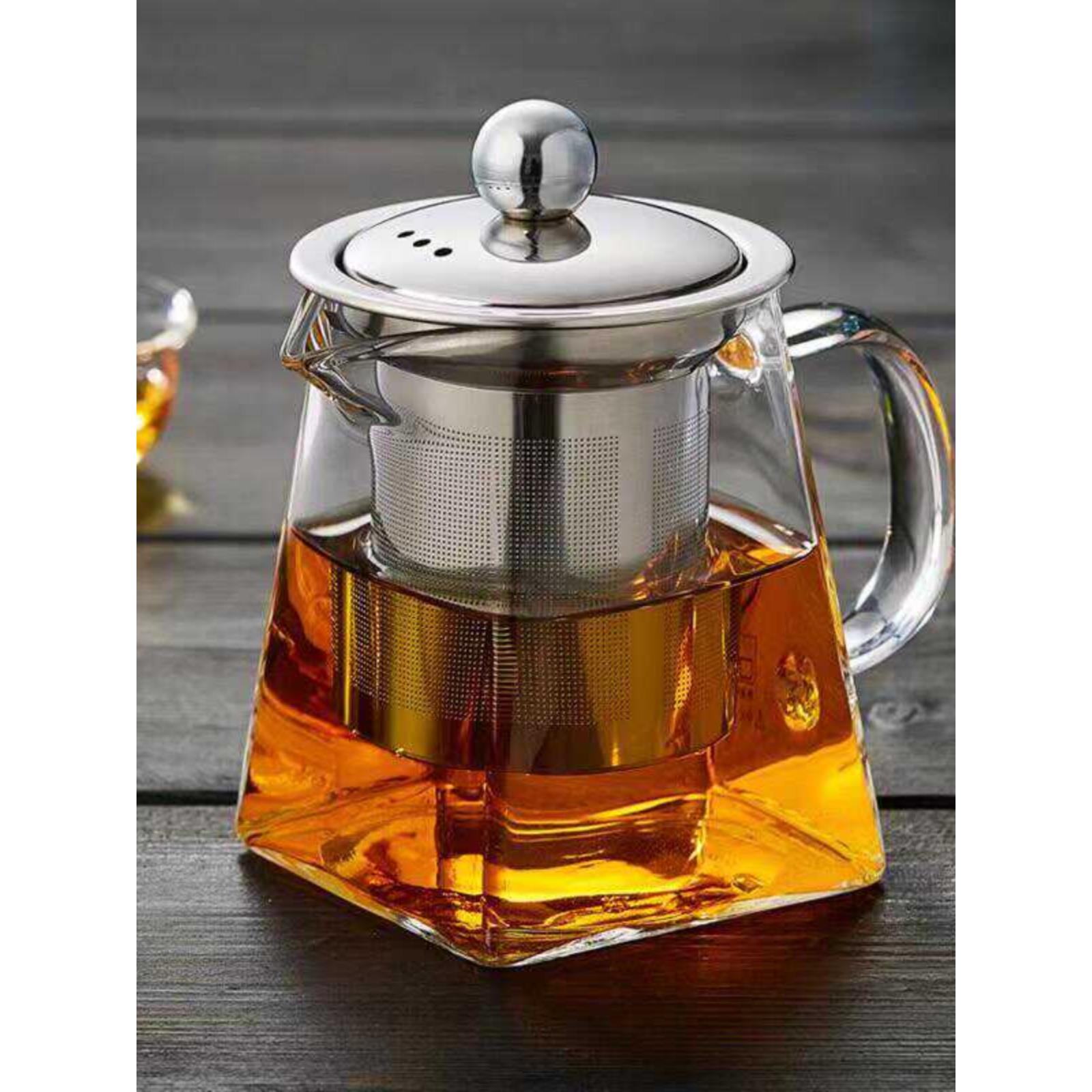 加厚耐高温玻璃公道杯手工分茶器泡茶杯家用过滤茶海茶漏功夫茶具