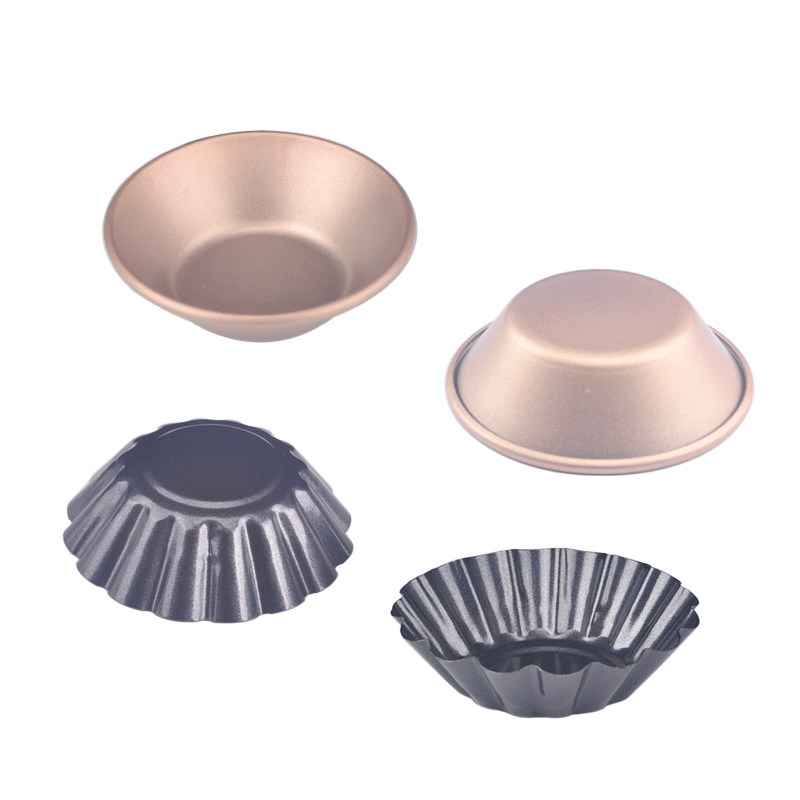 不粘蛋挞模具蒸糕托做蒸米糕米发糕的小蛋糕家用重复使用烘焙模具