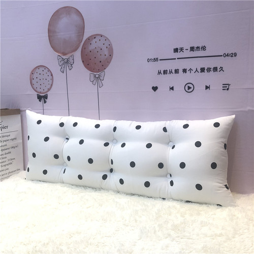 简约床头靠垫沙发大靠背腰靠可拆洗双人长靠枕榻榻米软包护腰床头