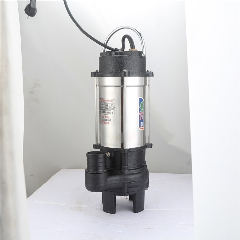 小外径不锈钢三刀铰刀排污泵220V化粪池厨房污水泵抽粪养殖场养猪