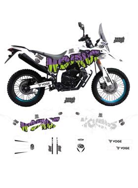 无极VOGE 300GY贴花贴画贴纸贴膜拉花版画全车改装定制水晶膜防水