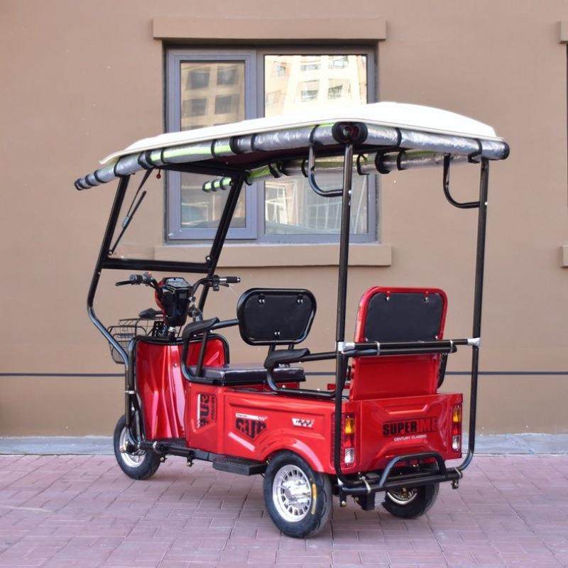 电动三轮车遮雨棚配件车棚全封闭小巴士电动车雨帘新款老年三轮车