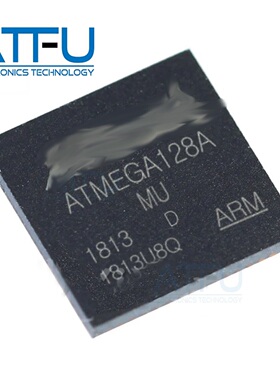 ATMEGA128A-MU 丝印MEGA128A QFN-64 微控制器芯片 全新原装正品