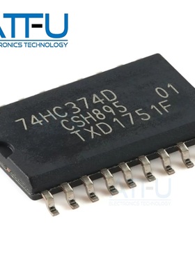 74HC374D 贴片SOP-20 八路D型触发器 正边沿触发  全新原装