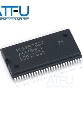 PCF8576CT/1 SSOP-56 40×4液晶屏驱动器芯片I2C接口 全新原装