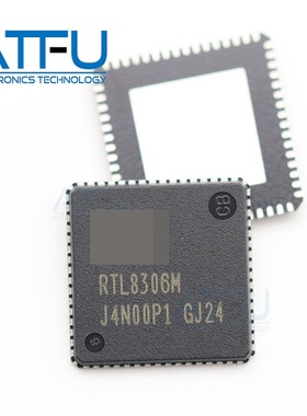 RTL8306M-CG 丝印RTL8306M 封装QFN-64 以太网芯片 全新原装正品