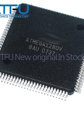 ATMEGA1280V-8AU ATMEGA1280 QFP100 8位微控制器芯片 全新原装