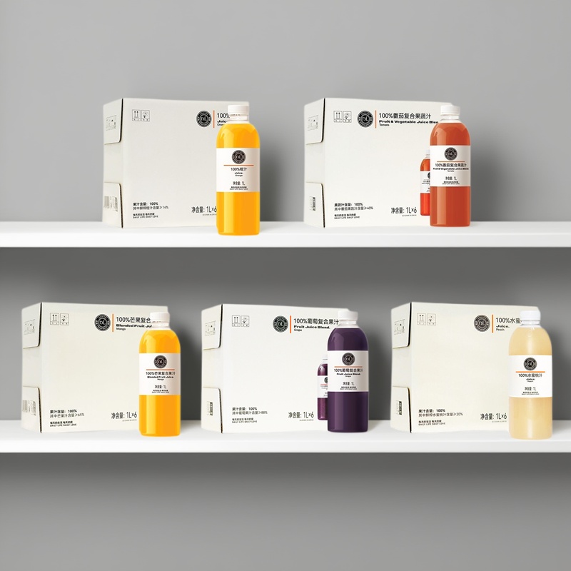 DL100%葡萄橙汁番茄芒果水蜜桃汁