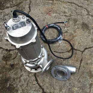 厂家直销1.1KW不锈钢潜水泵防腐蚀化工潜污泵不锈钢排污泵