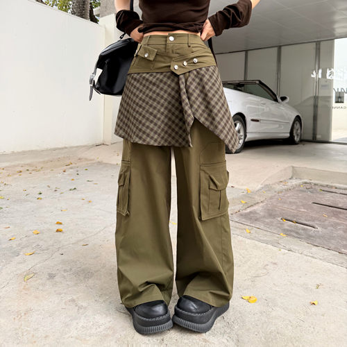 Blackgirl美式辣妹高街工装长裤