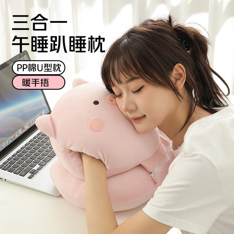 午睡枕趴睡枕办公室女生午休睡觉神器小学生午睡抱枕儿童桌上枕头